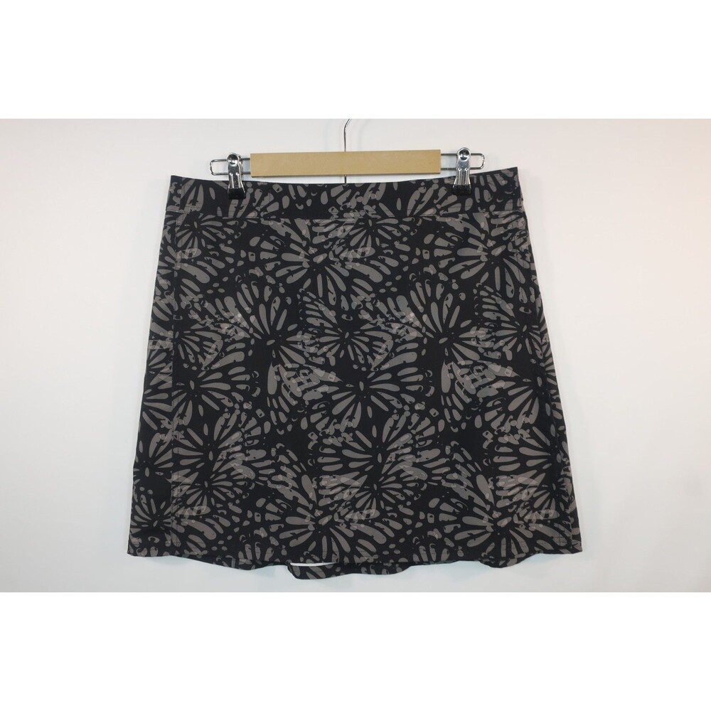 Ripskirt Hawaiian Wrap Skirt Black Taupe  Length 1 Beach Surf Resort Wear Swim L